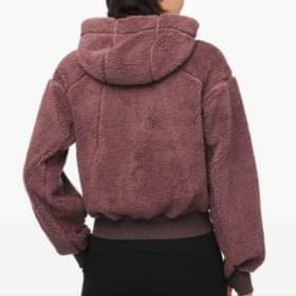 lululemon athletica Jackets & Blazers - NEW! Lululemon Short Sweet and Sherpa Jacket